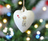 Goldendoodle Ceramic Heart Bauble